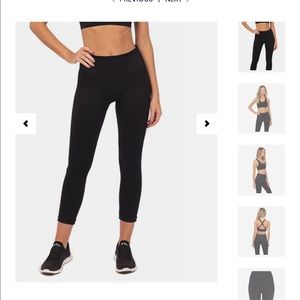 TLA LA Collective Morgan Stewart black leggings